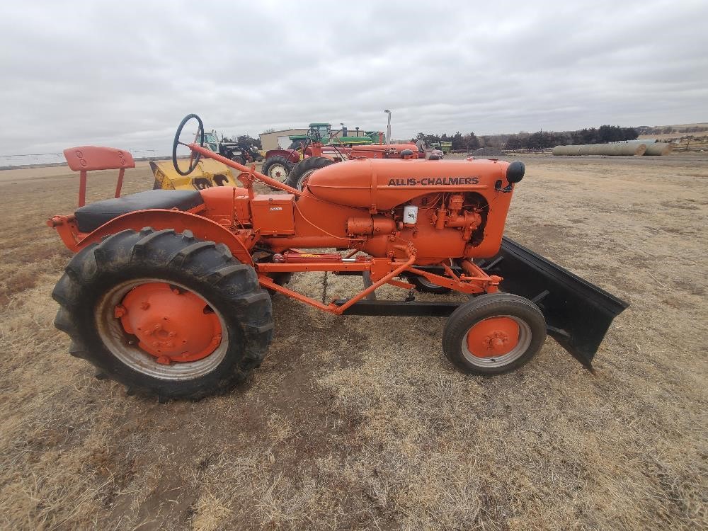 Allis-Chalmers 2WD Tractor W/Blade BigIron Auctions