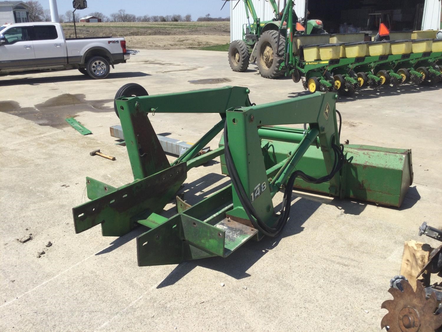 John Deere 148 Tractor Loader w/ Bucket BigIron Auctions