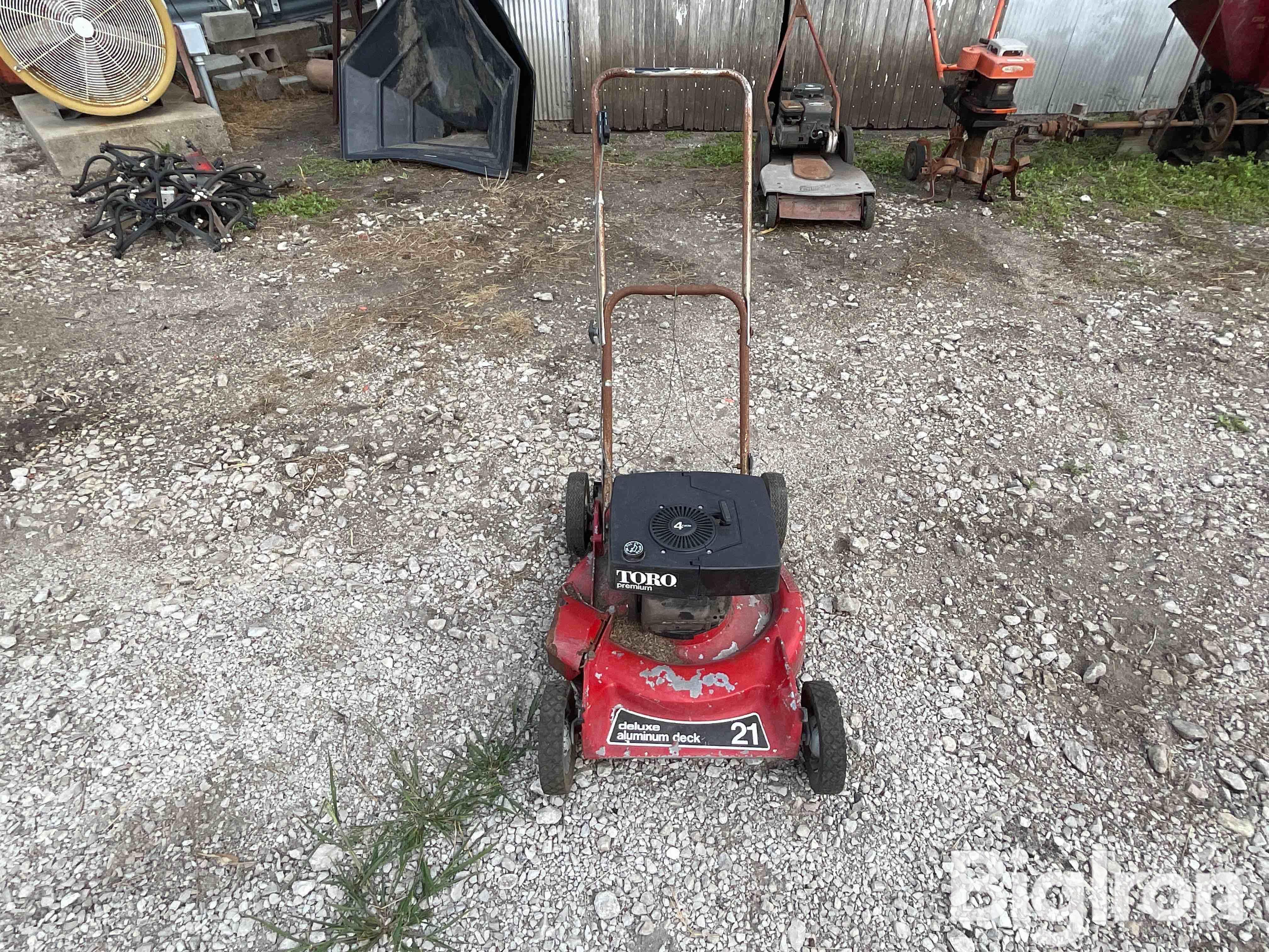 Toro aluminum deck cheap mower