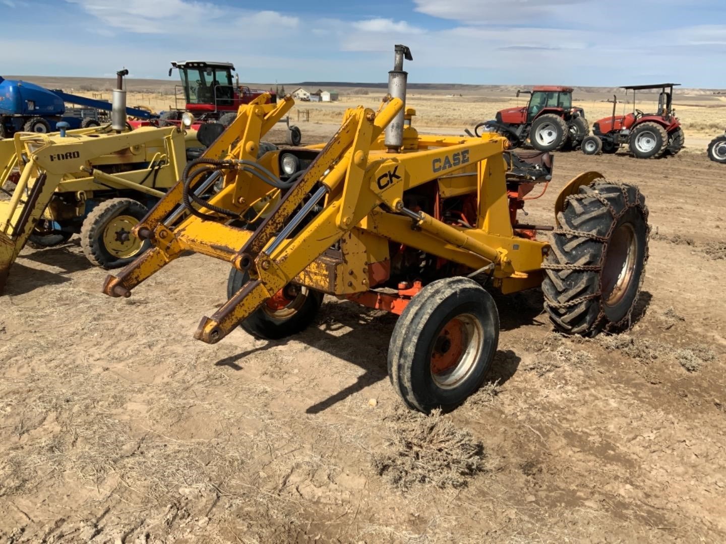 1967 Case 580ck 2wd Tractor W Loader Inoperable Bigiron Auctions