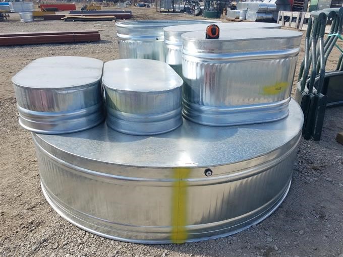 2017 Behlen Mfg Galvanized Stock Tanks Total Of 7 BigIron Auctions