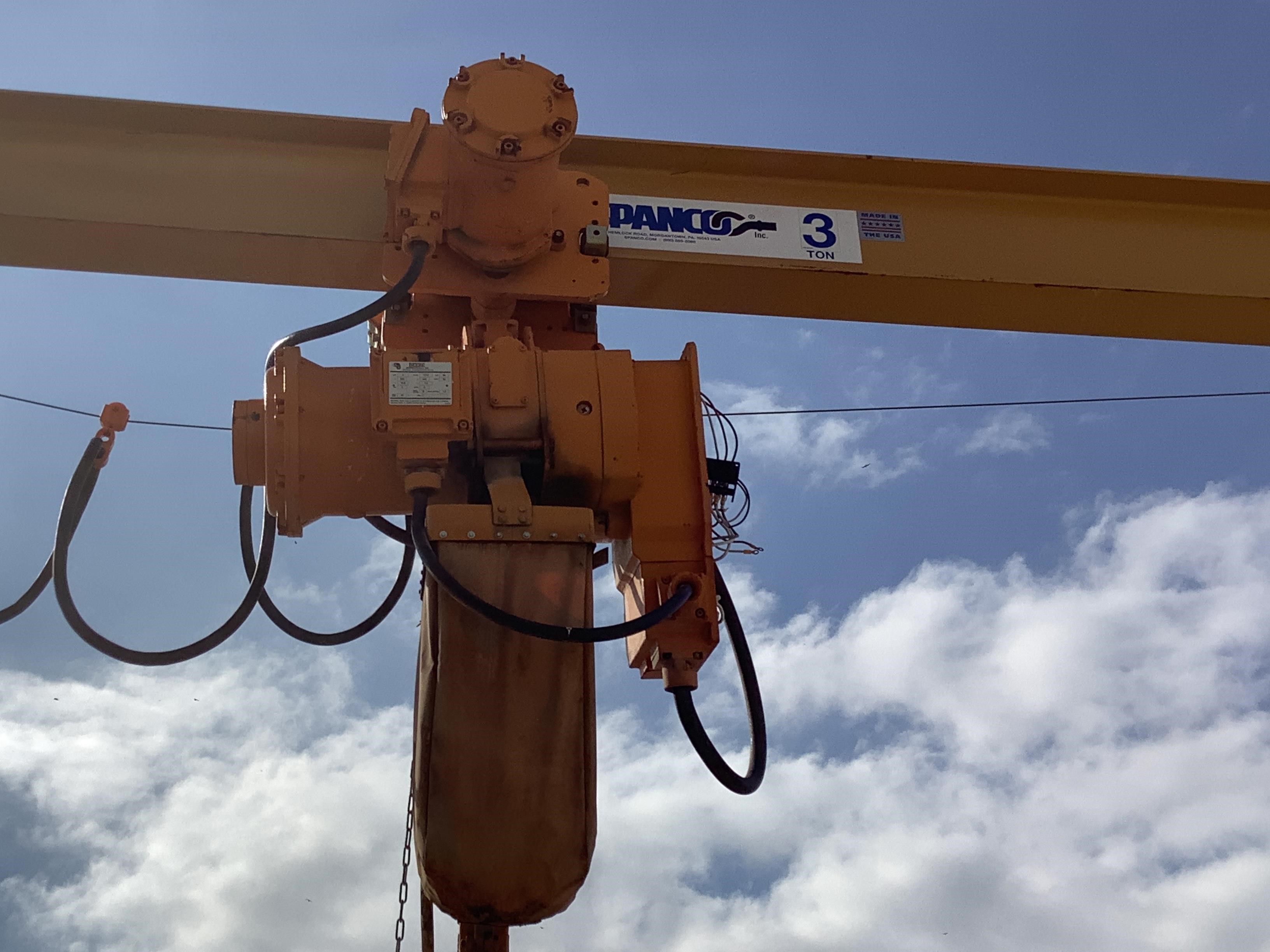 Spanco 3F1512-4B 3 Ton Crane BigIron Auctions