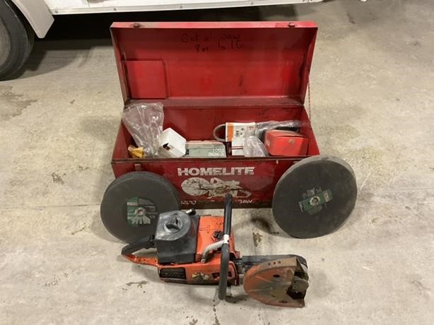 Homelite dm50 2024 concrete saw