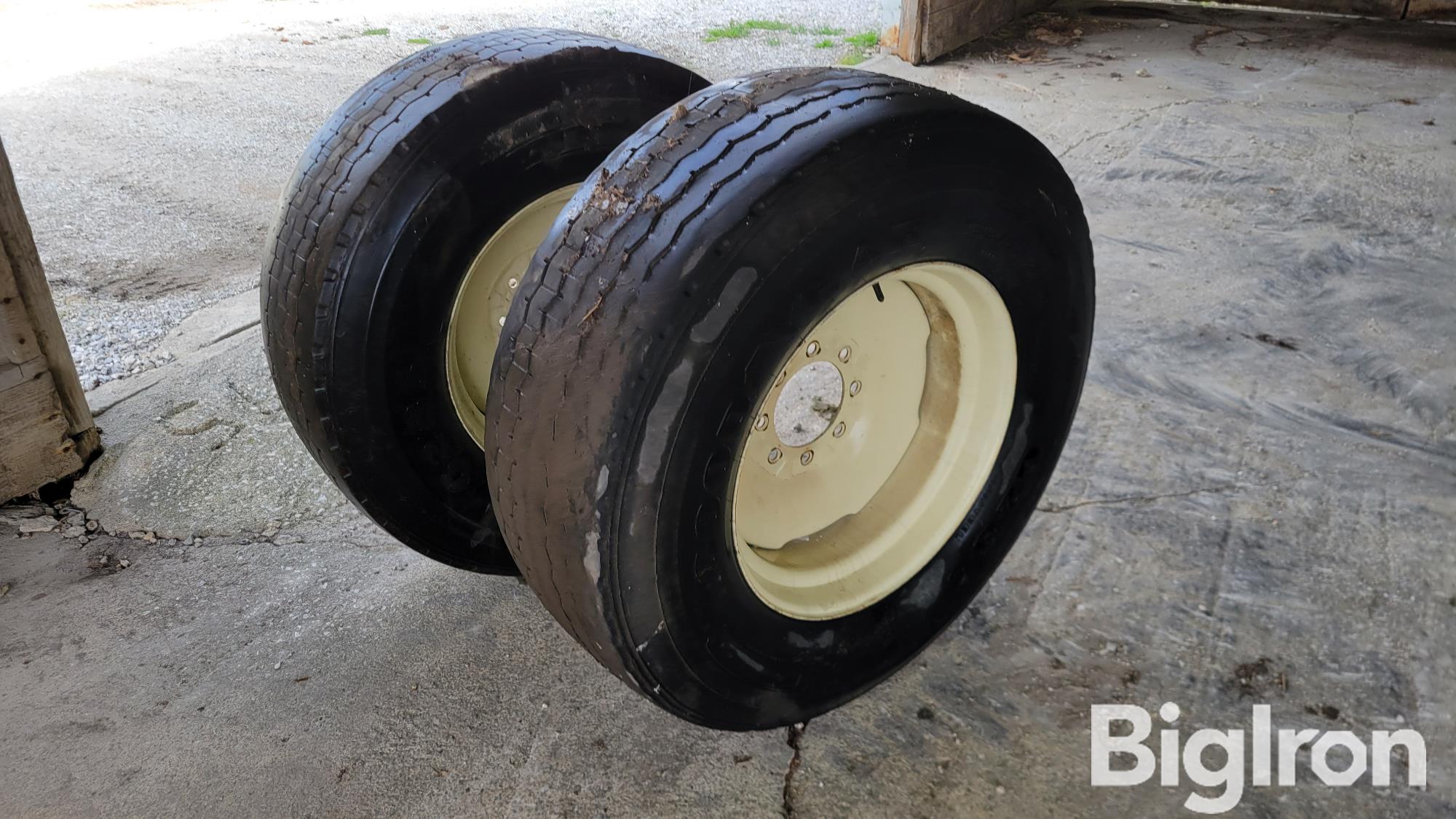 385/65R22.5 Tires On Rims BigIron Auctions