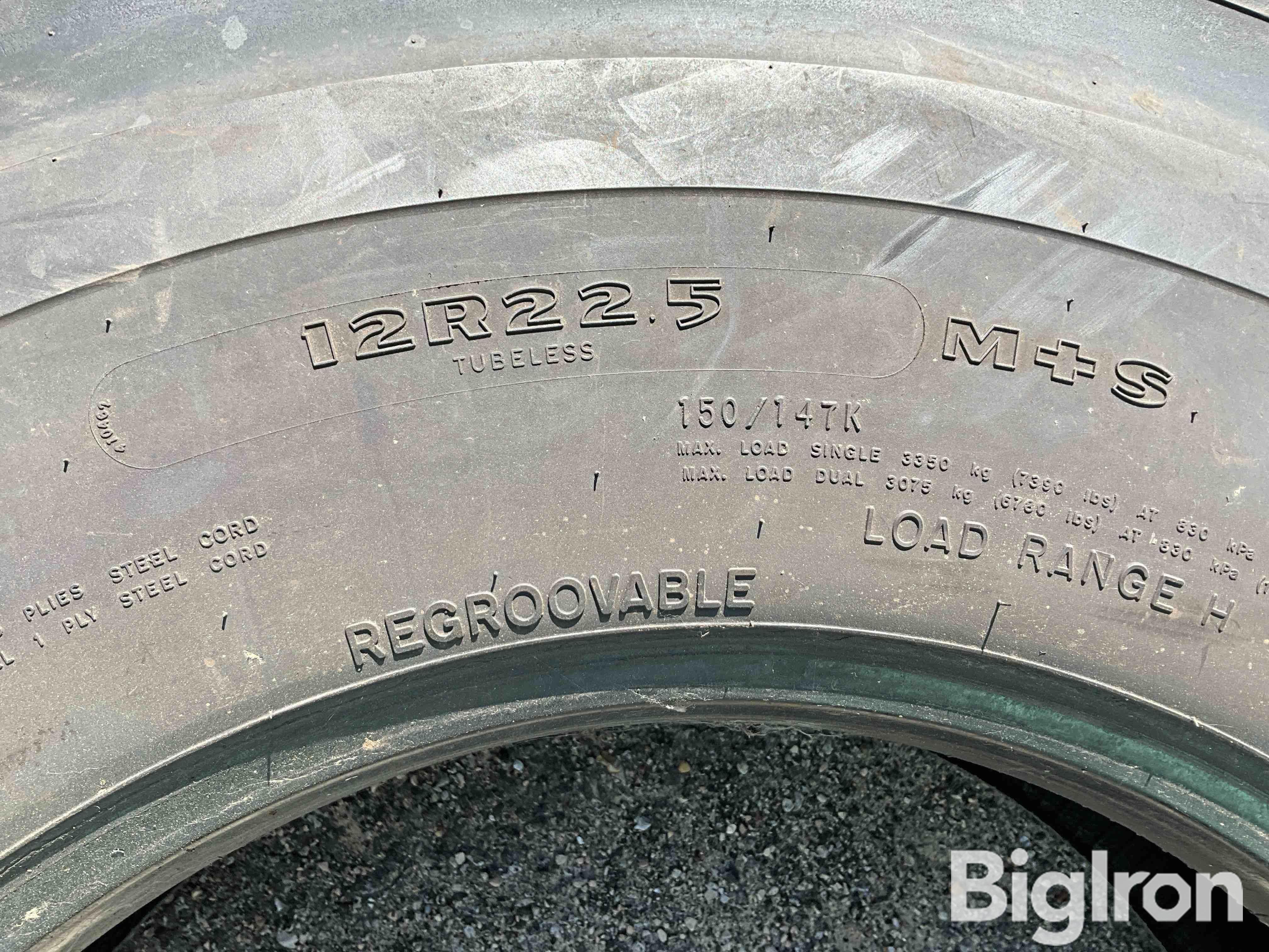 Goodyear G177 12R22.5 Tires BigIron Auctions