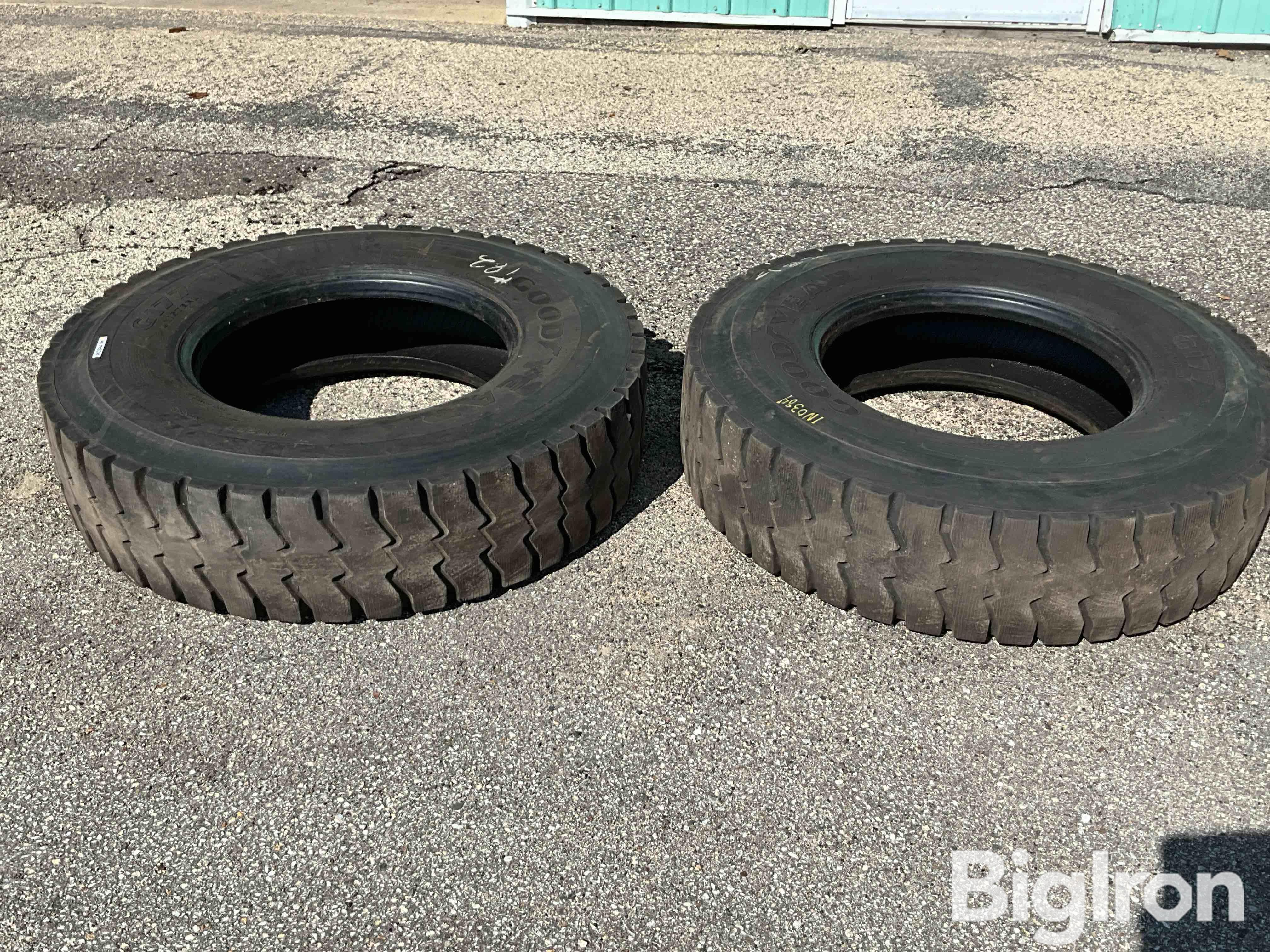 Goodyear G177 12R22.5 Tires BigIron Auctions