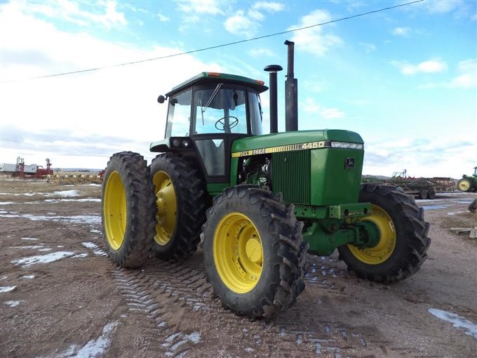 1988 John Deere 4450 Mfwd Tractor Bigiron Auctions