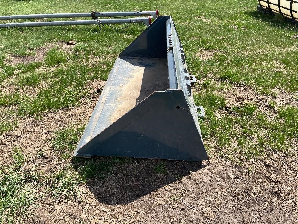 810929 Skid Steer Quick Attach Loader Bucket BigIron Auctions