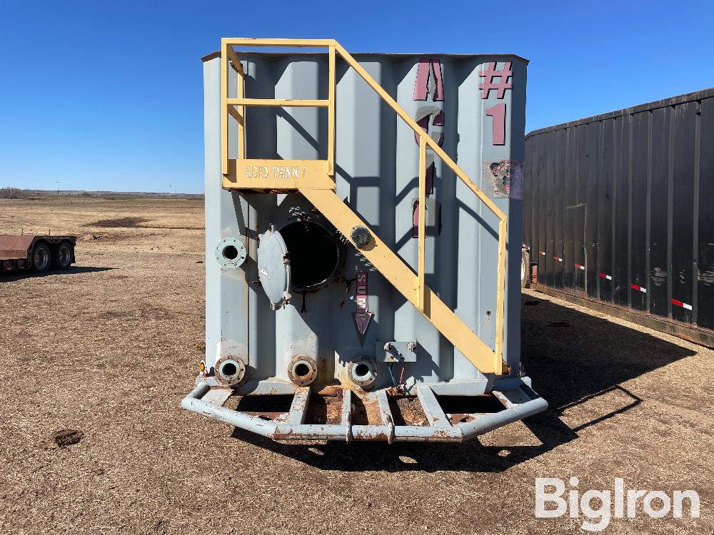 HP 500 BBL 42' Lined Flat Bottom Frac Tank BigIron Auctions