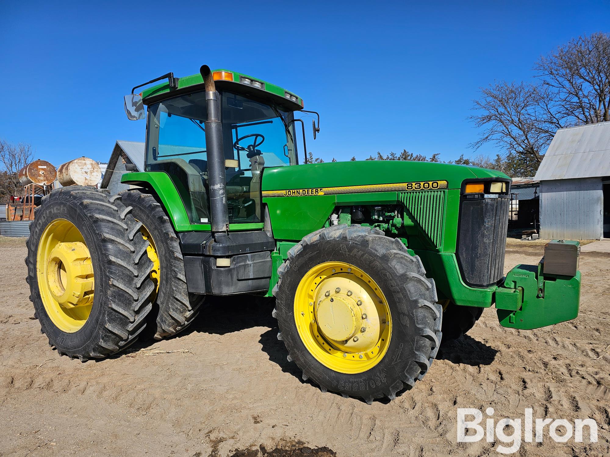 1995 John Deere 8300 Mfwd Tractor Bigiron Auctions