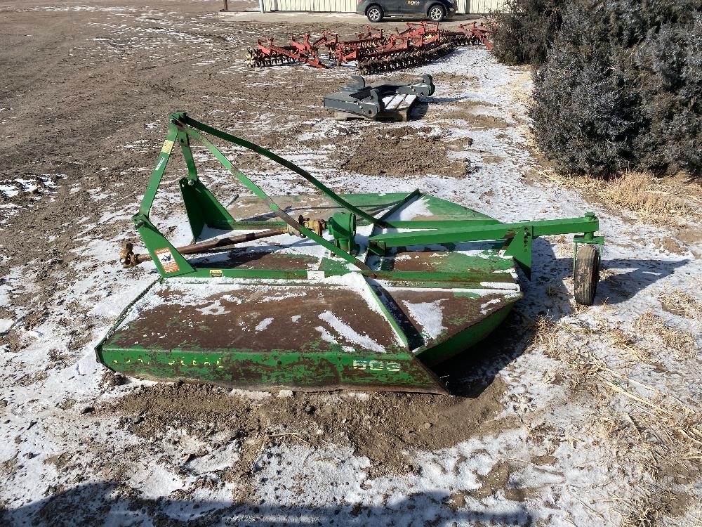 John Deere 603 3-Pt Mower/Shredder BigIron Auctions