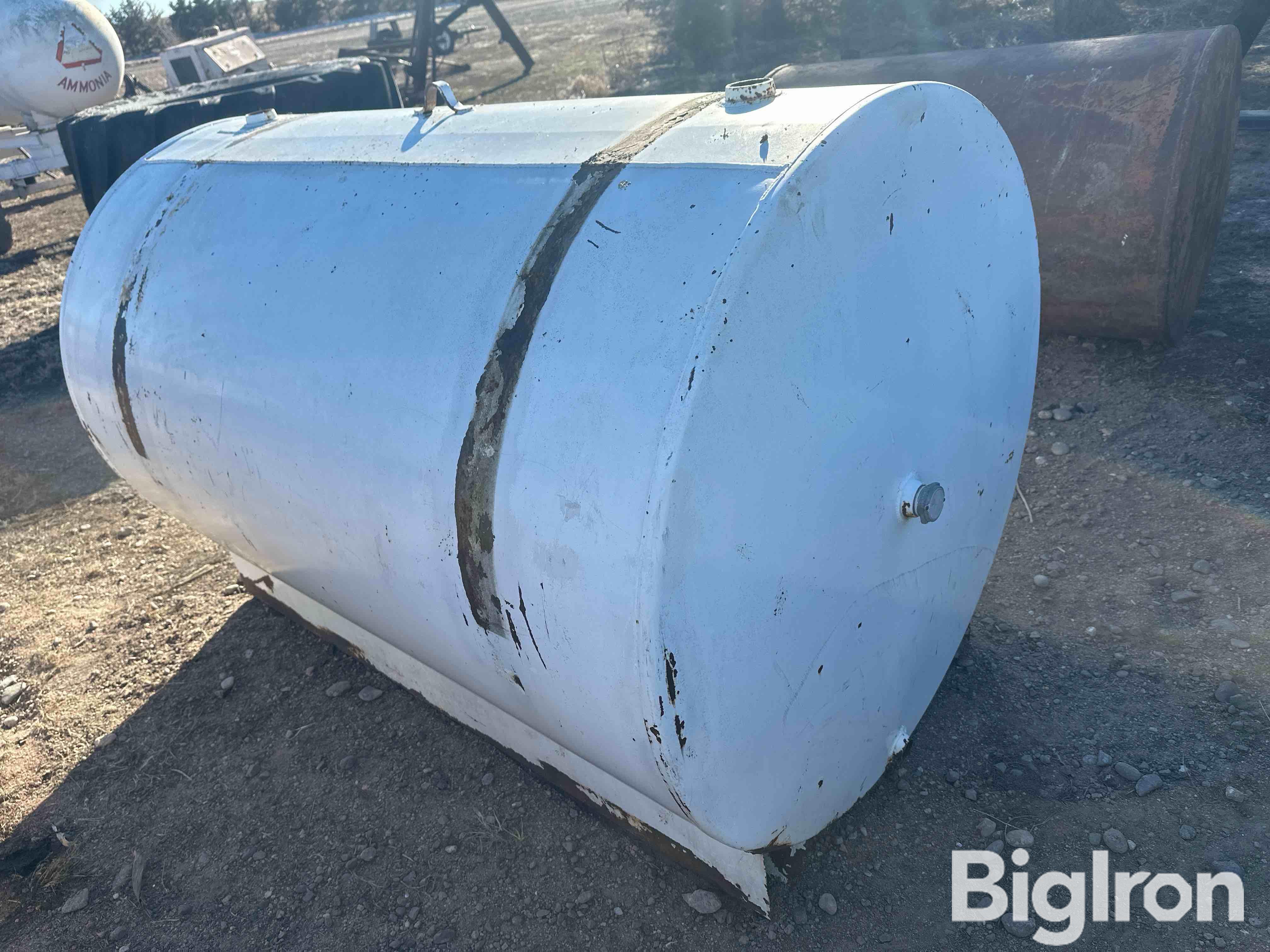 HeavyBuilt 500 Gal Fuel Storage Tank W/ Pump BigIron Auctions