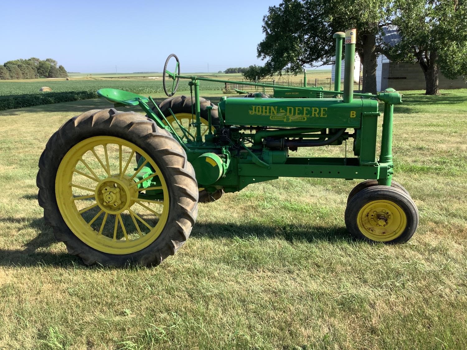 1938 John Deere B 2WD Tractor BigIron Auctions