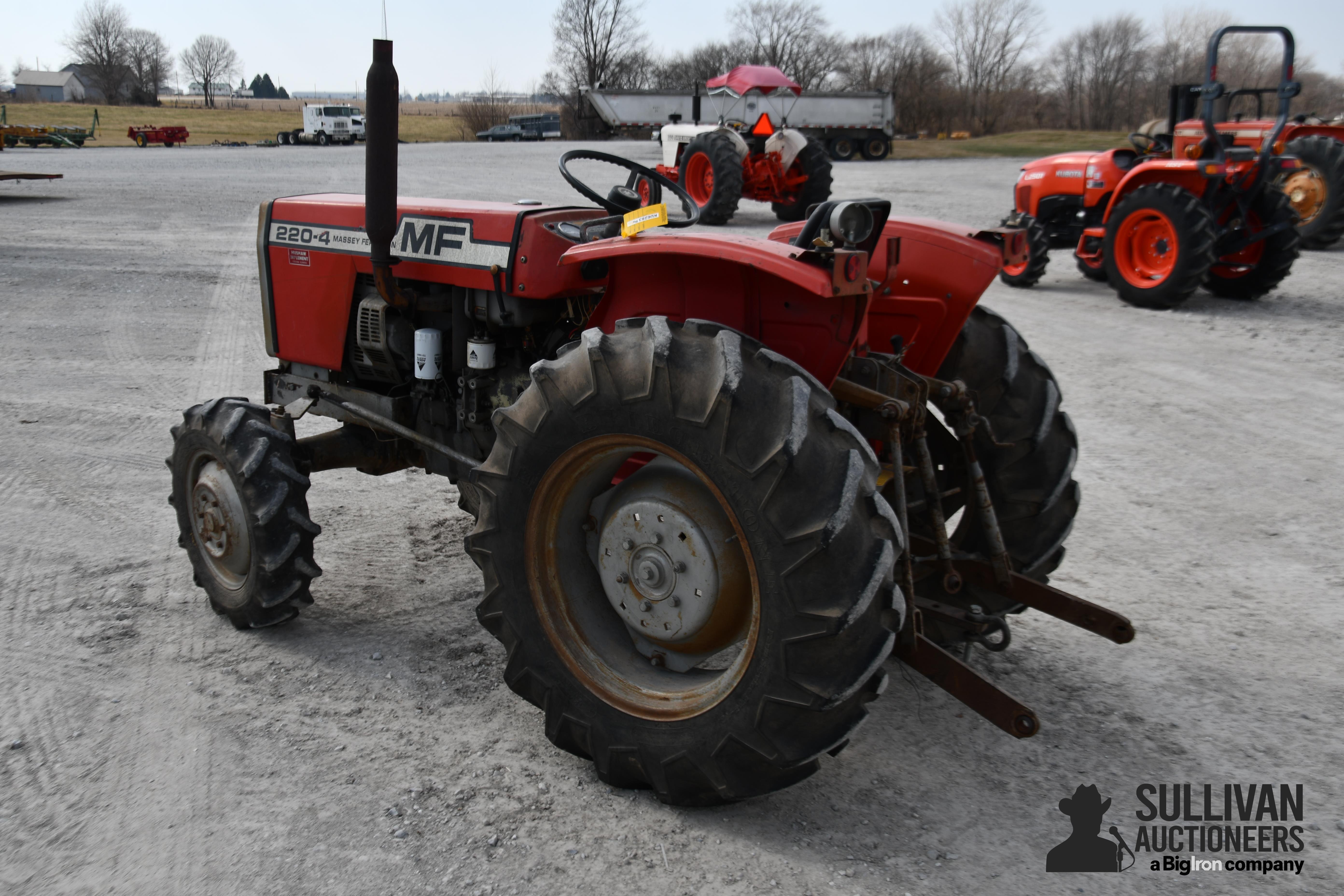 1979 Massey Ferguson 220-4 MFWD Compact Utility Tractor BigIron Auctions