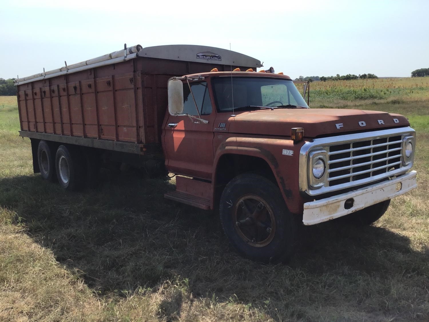 1974 Ford F880 T/A Grain Truck BigIron Auctions