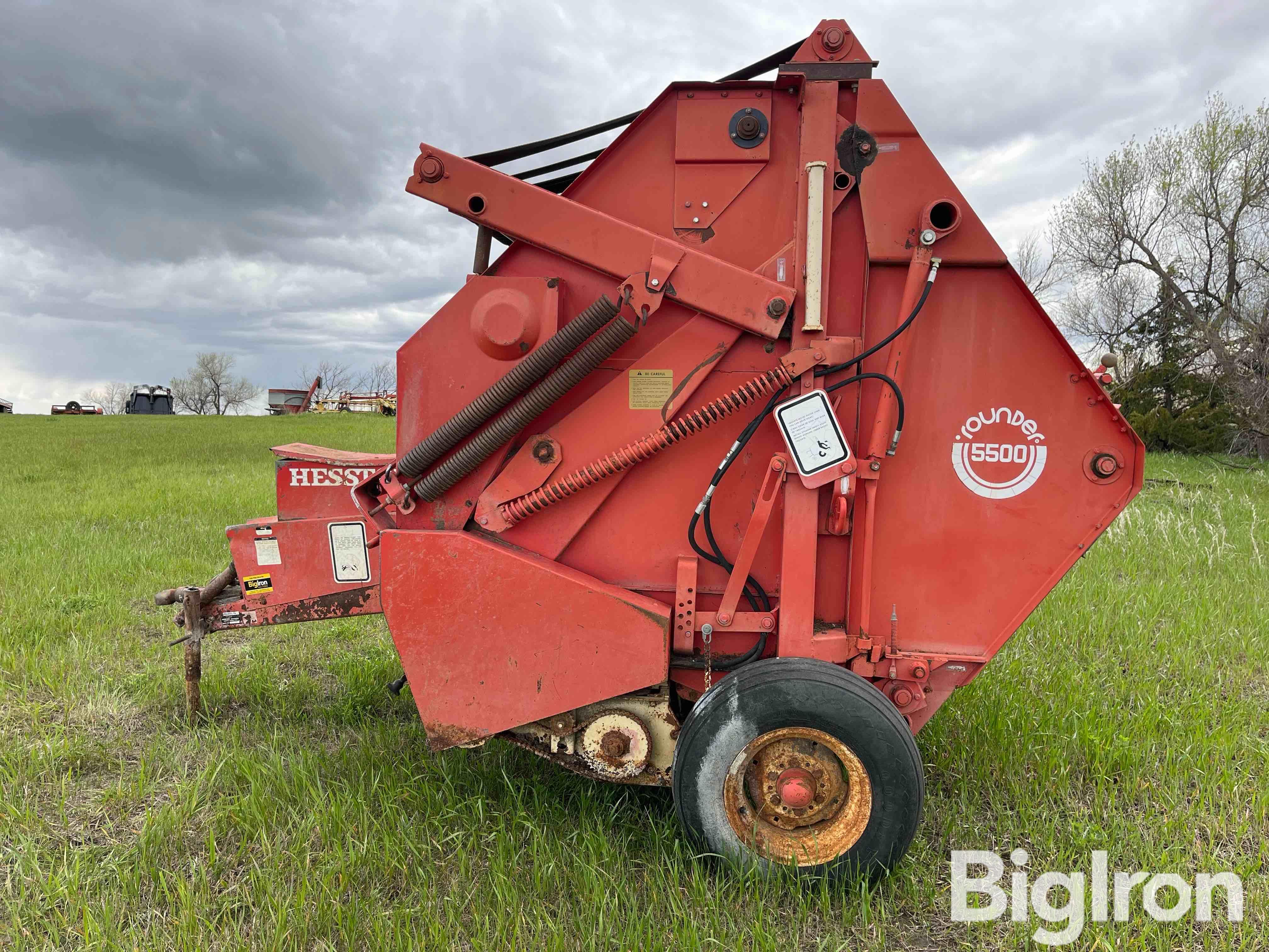 1979 Hesston 5500 Round Baler BigIron Auctions