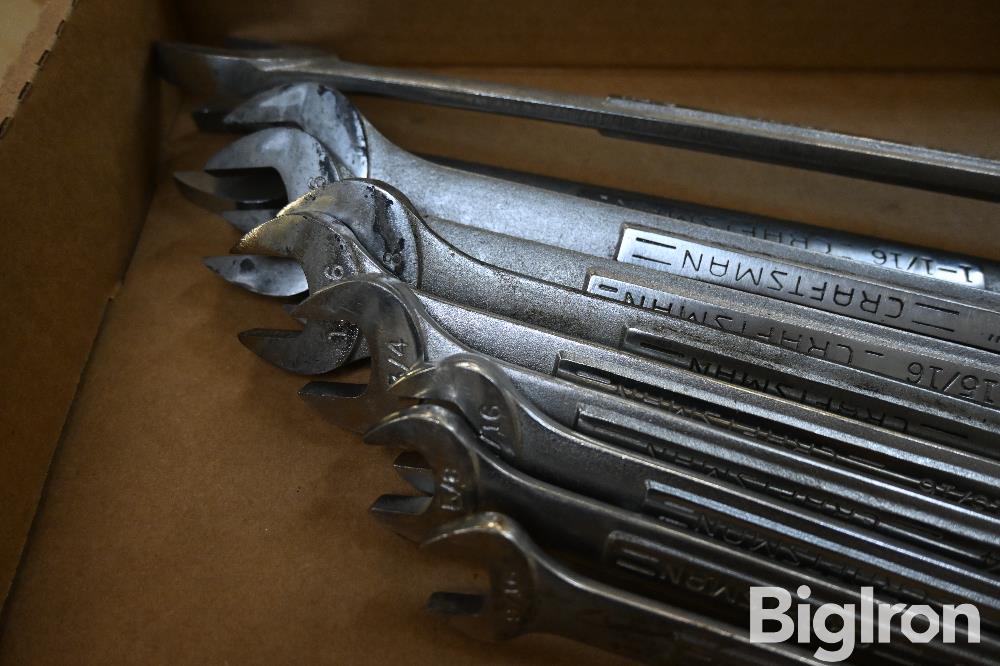 Craftsman Sae Wrench Set Bigiron Auctions