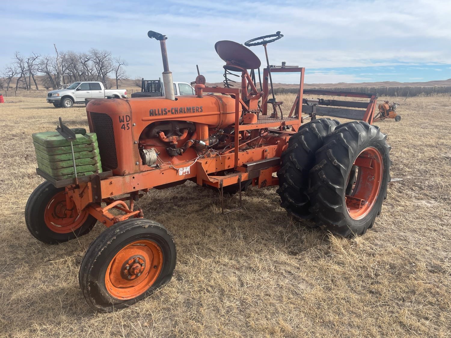 Allis-Chalmers WD45 2WD Tractor W/Reversed Sweep BigIron Auctions