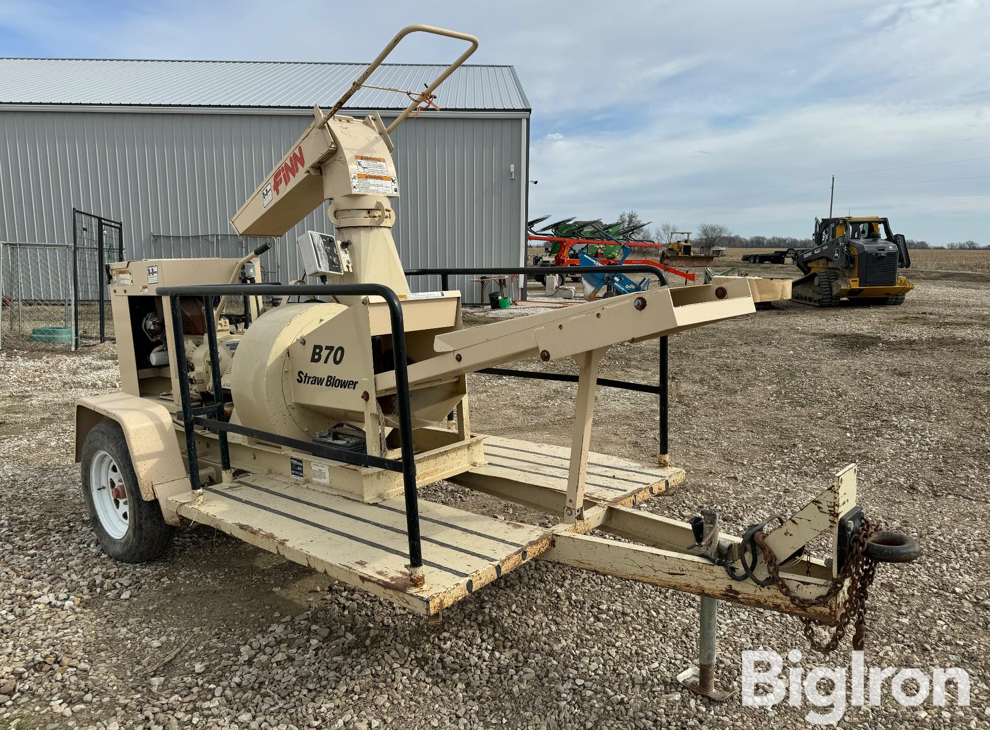 2008 Finn B70 Straw Blower BigIron Auctions