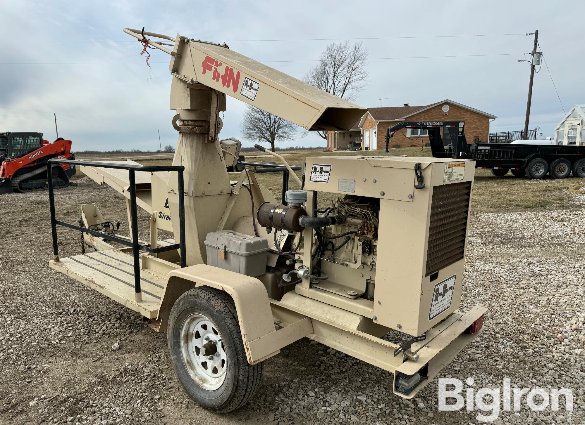 2008 Finn B70 Straw Blower BigIron Auctions