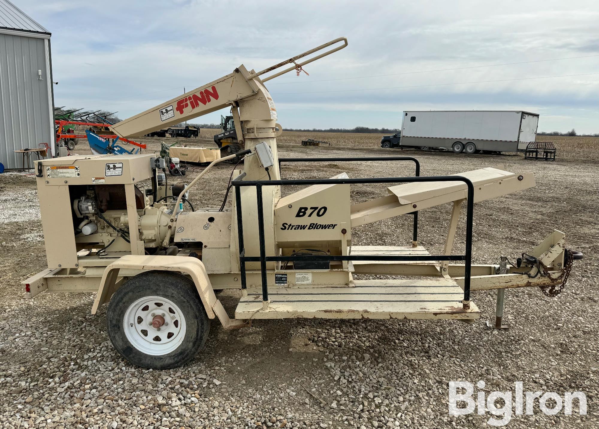 2008 Finn B70 Straw Blower BigIron Auctions