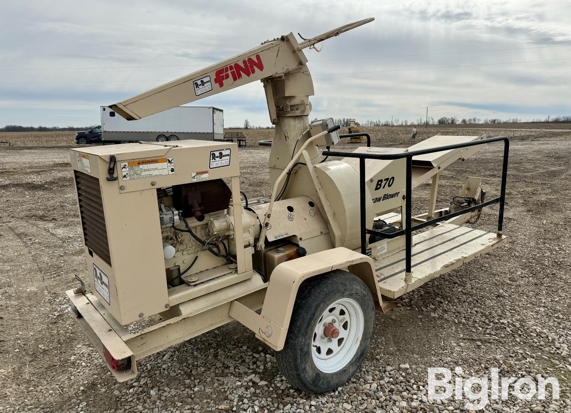 2008 Finn B70 Straw Blower BigIron Auctions