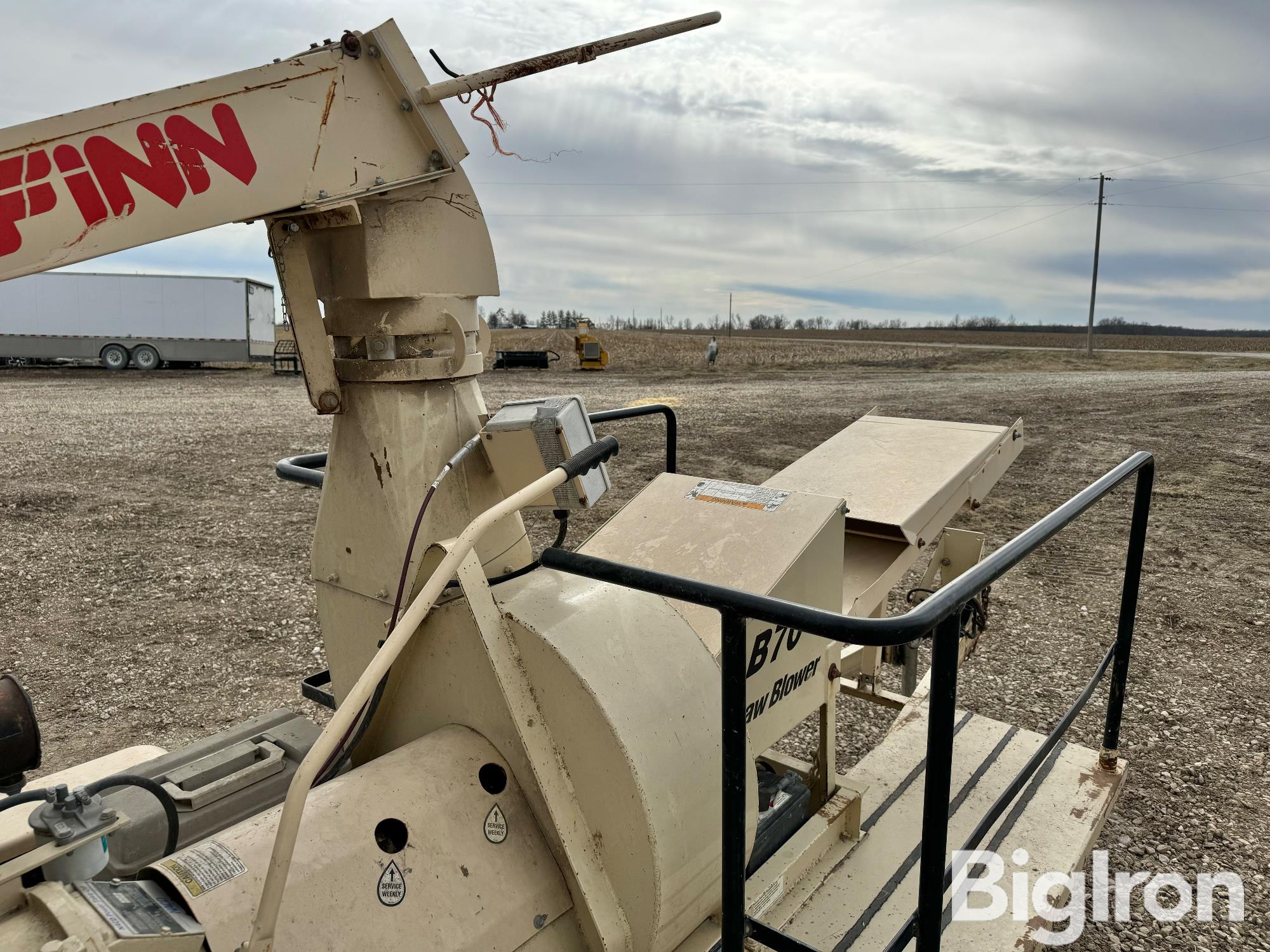 2008 Finn B70 Straw Blower BigIron Auctions