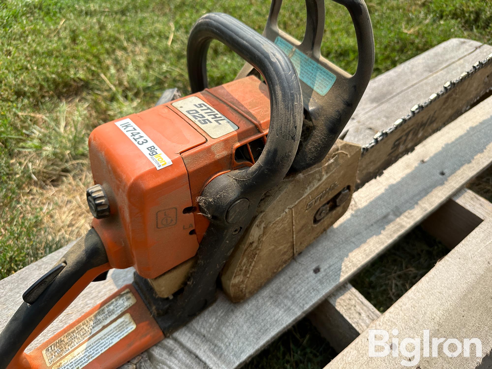 Stihl 025 Chainsaw Bigiron Auctions