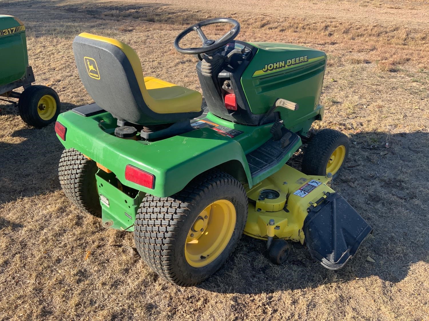 1999 John Deere 345 Lawn Tractor W/Mower BigIron Auctions