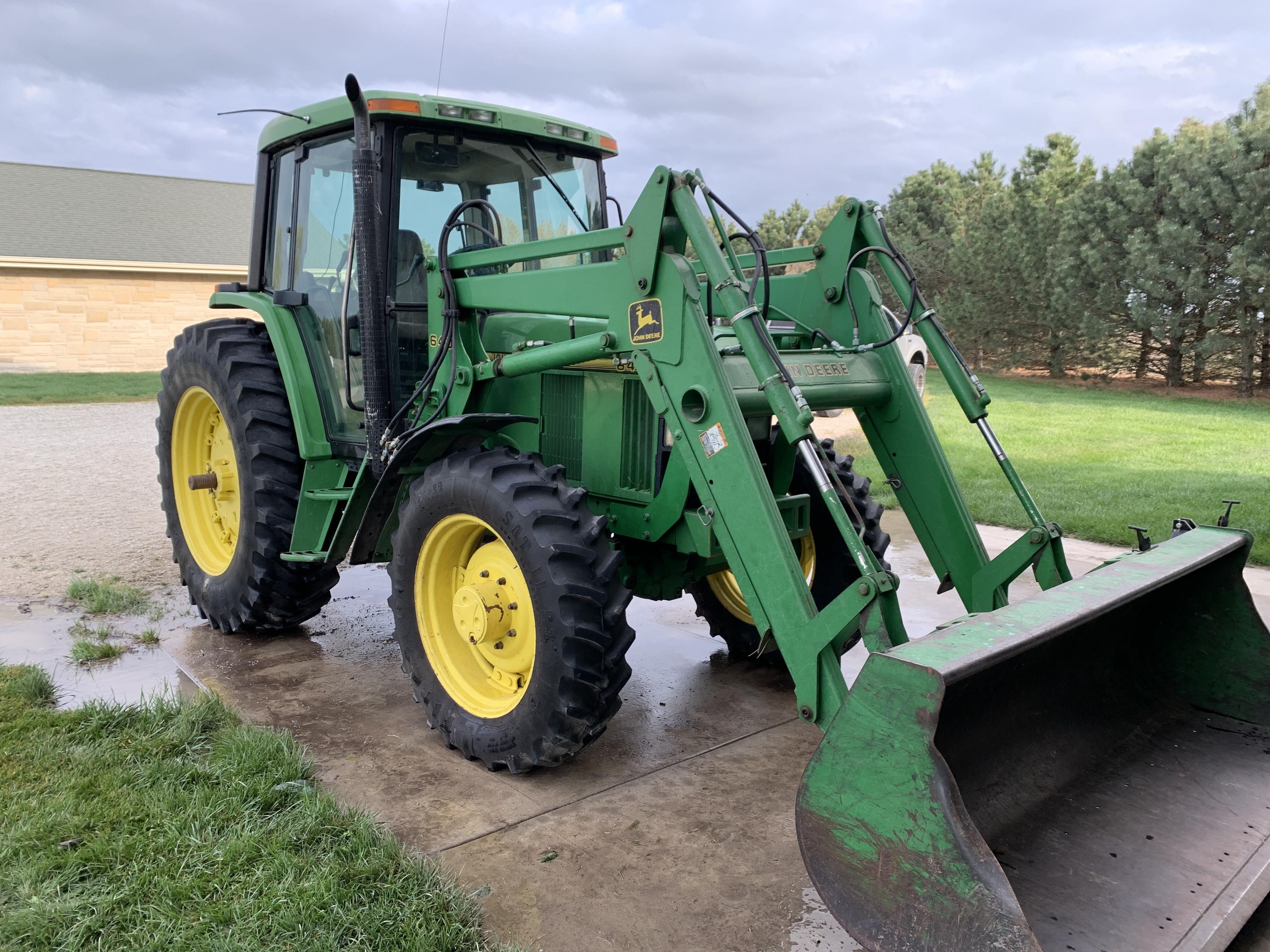 1994 John Deere 6400 MFWD Tractor W/Loader BigIron Auctions