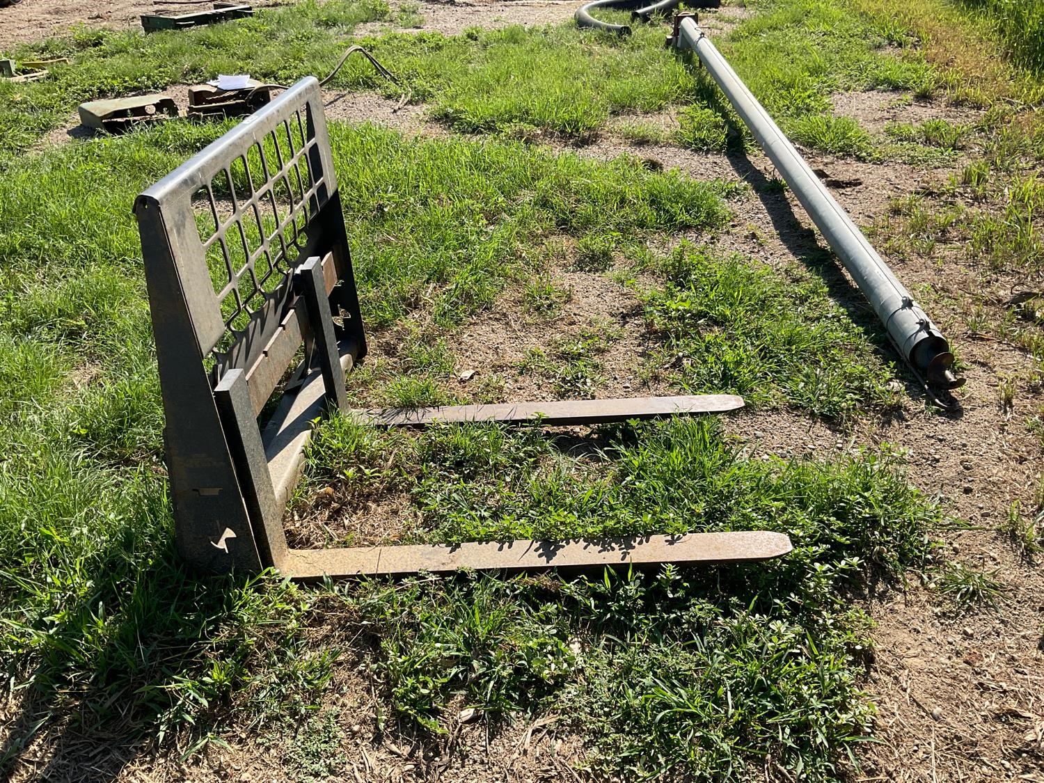 Skid Steer Pallet Forks BigIron Auctions