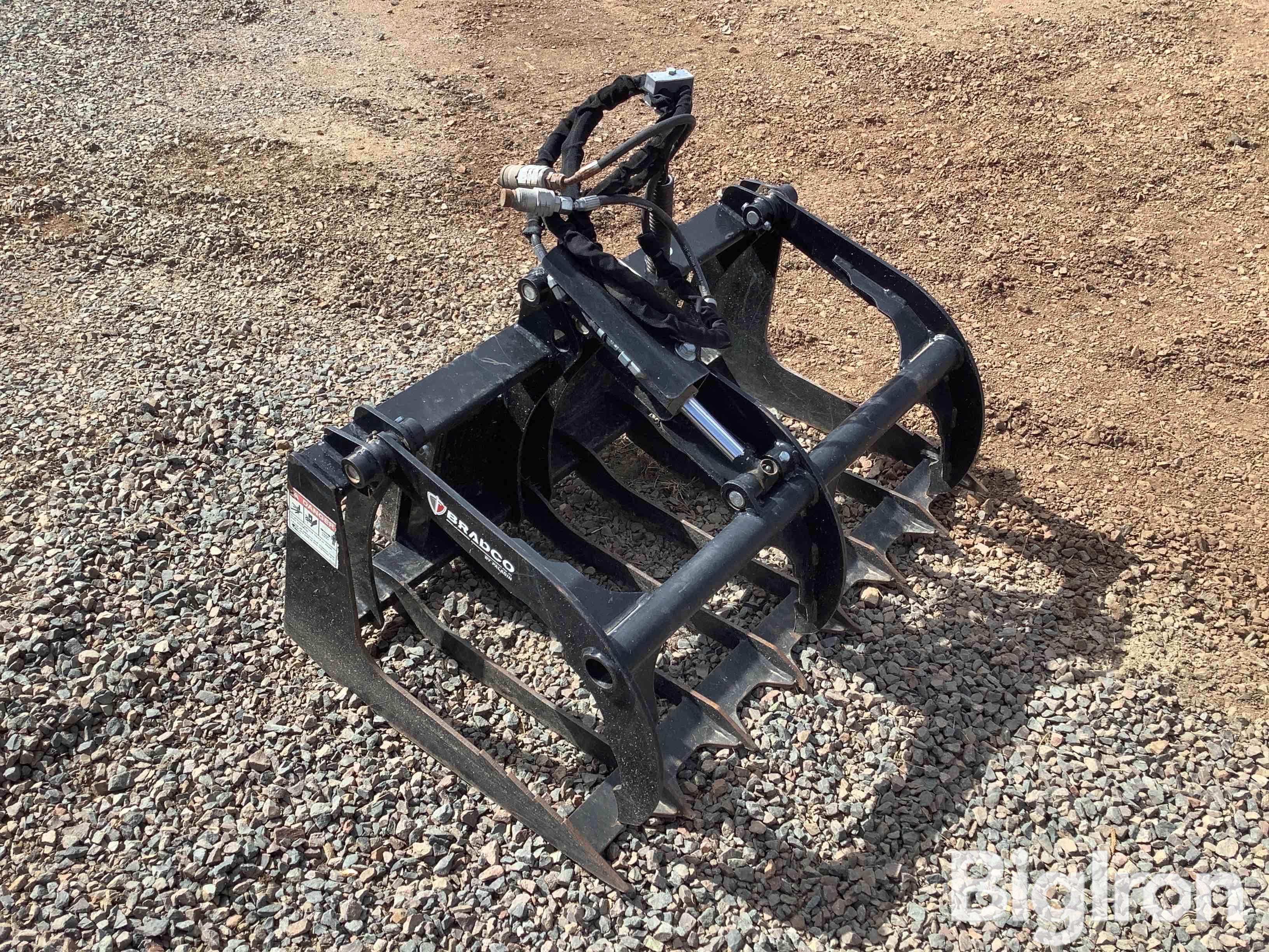 2015 Bradco Mini Skid Steer Grapple BigIron Auctions