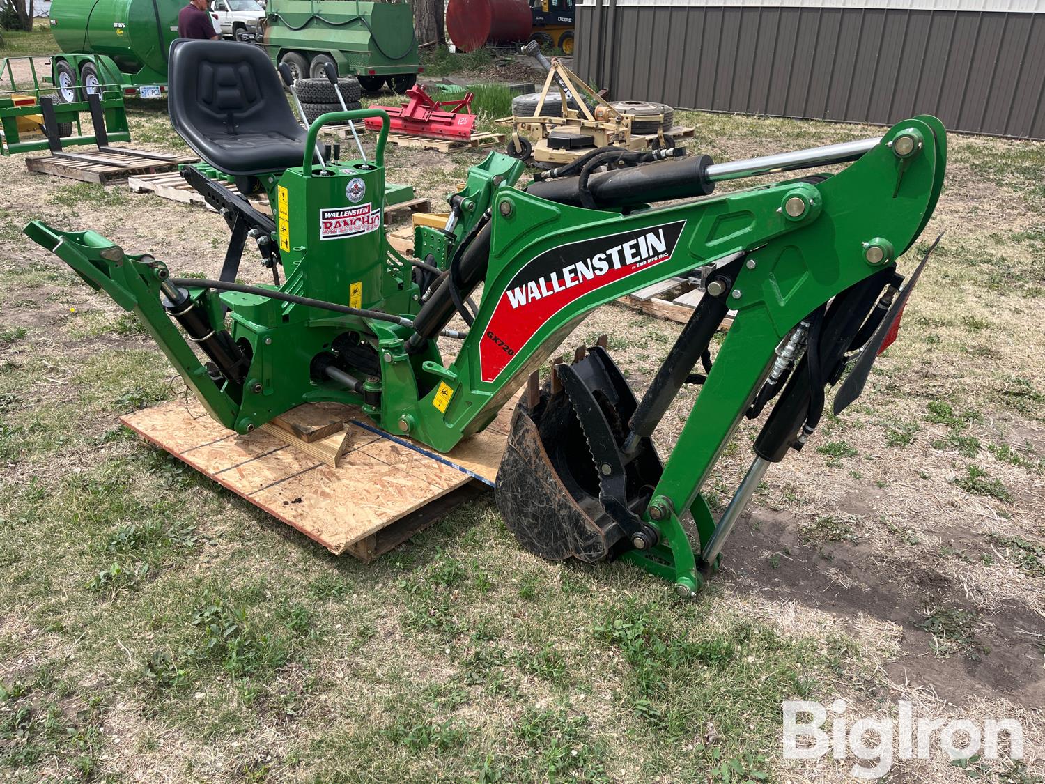 Wallenstein Gx720 3 Point Mounted Backhoe Bigiron Auctions 1793