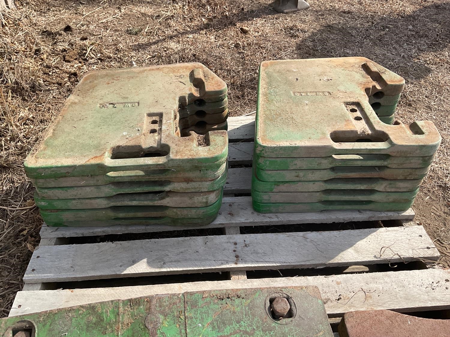 John Deere Suitcase Weights BigIron Auctions