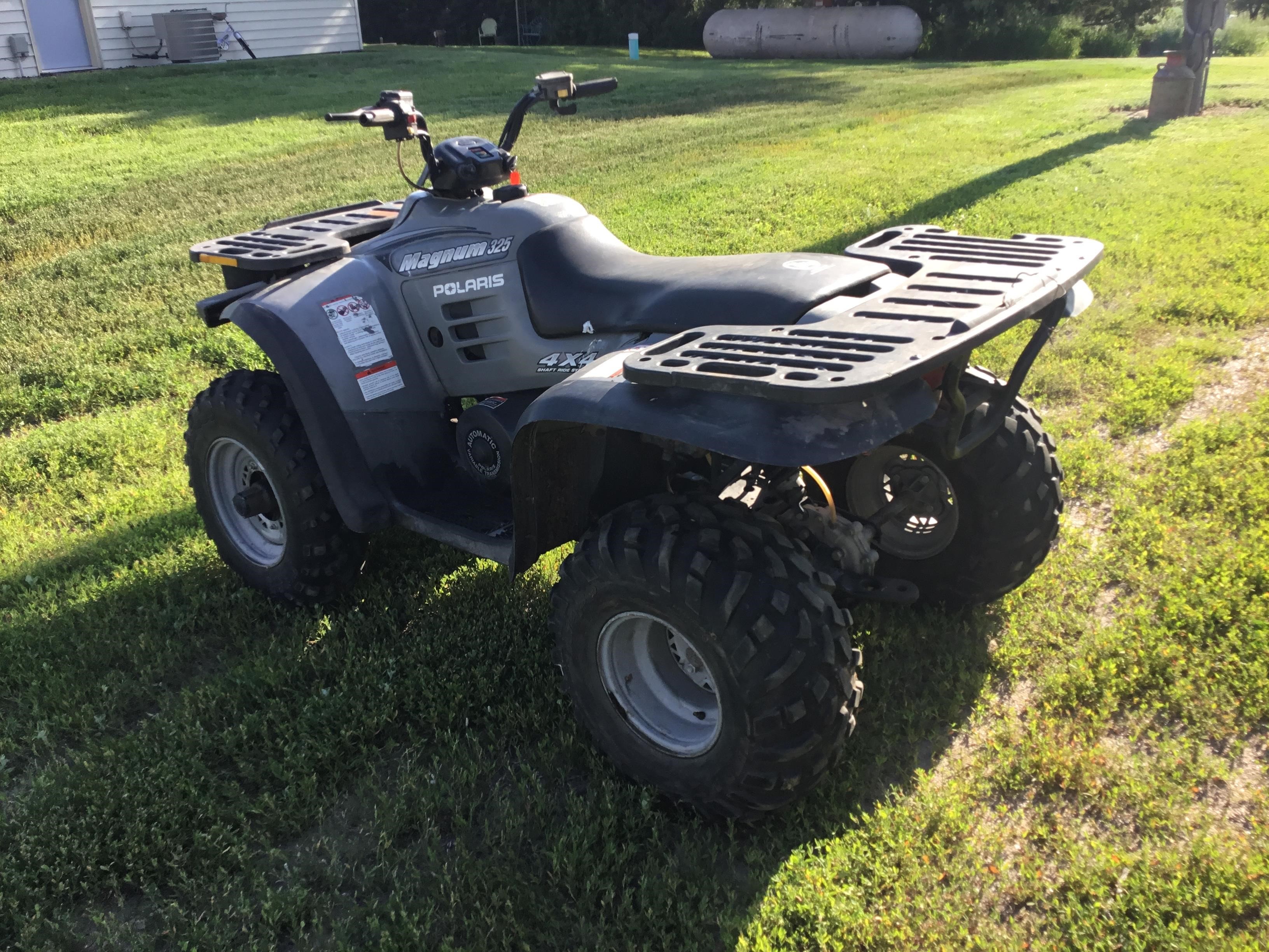 2001 Polaris Magnum 325 4x4 ATV BigIron Auctions