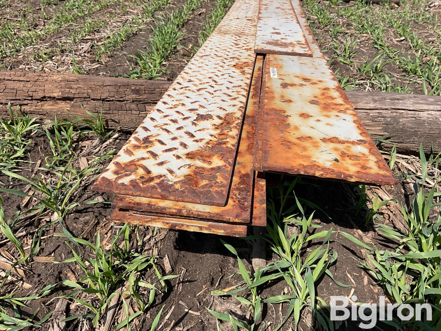 10’ Diamond Tread Steel Strips BigIron Auctions