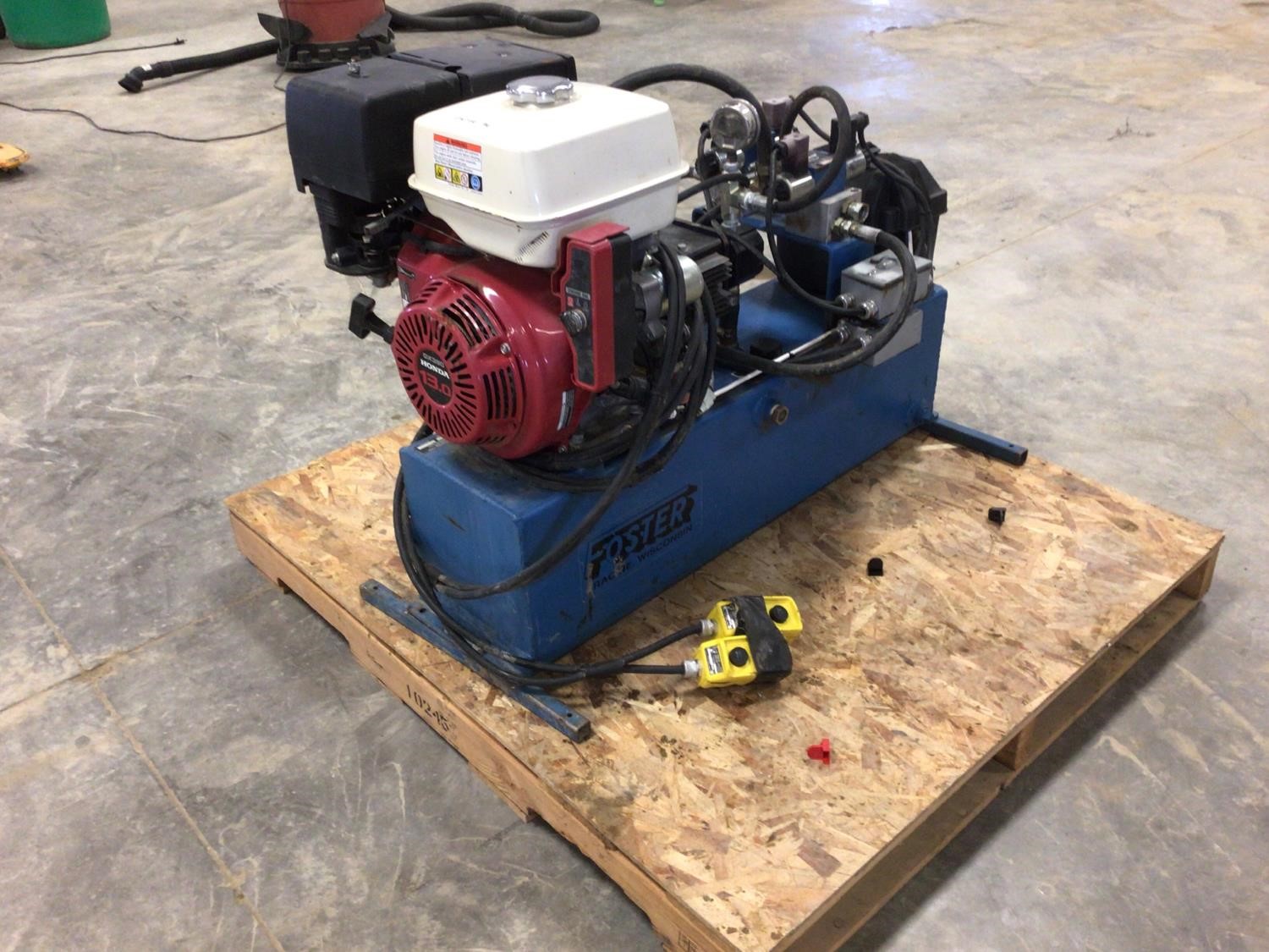 Foster Hydraulic Power Unit W/Honda GX390 BigIron Auctions