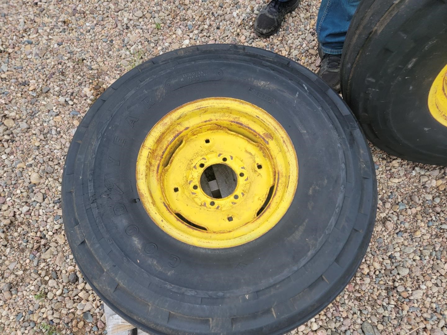 Goodyear Multi-Rib 11.00-16 Tires/Rims BigIron Auctions