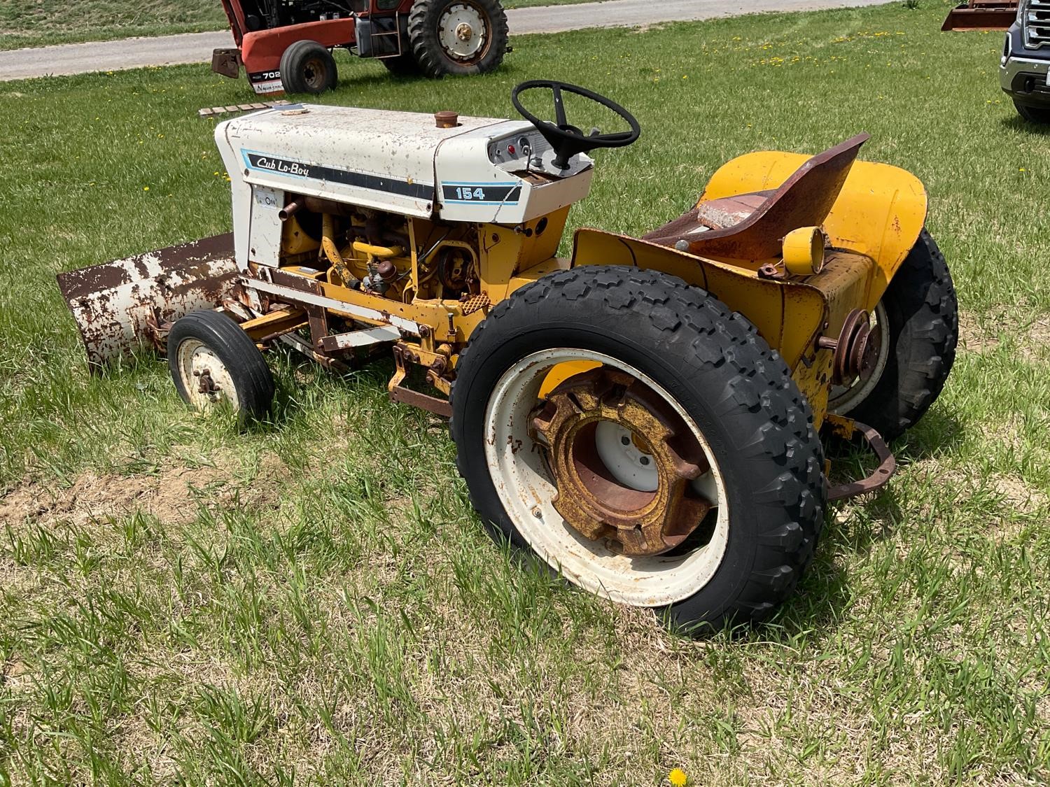 1972 International Cub Lowboy 154 2WD Tractor BigIron Auctions