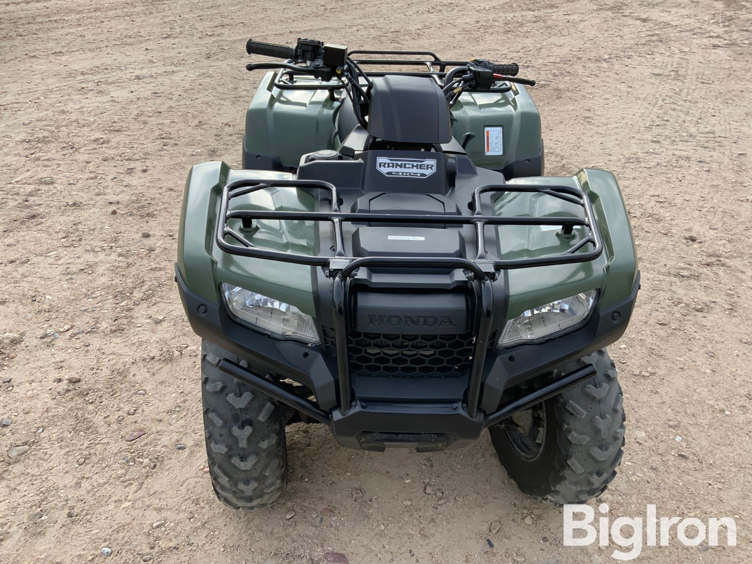 2017 Honda TRX420FM1 Rancher 4x4 ATV BigIron Auctions