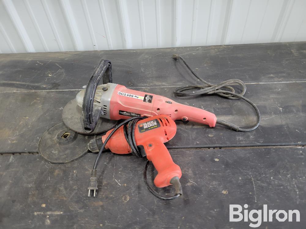 Black & Decker Heavy-Duty Industrial 7''Sander, Grinder Made in