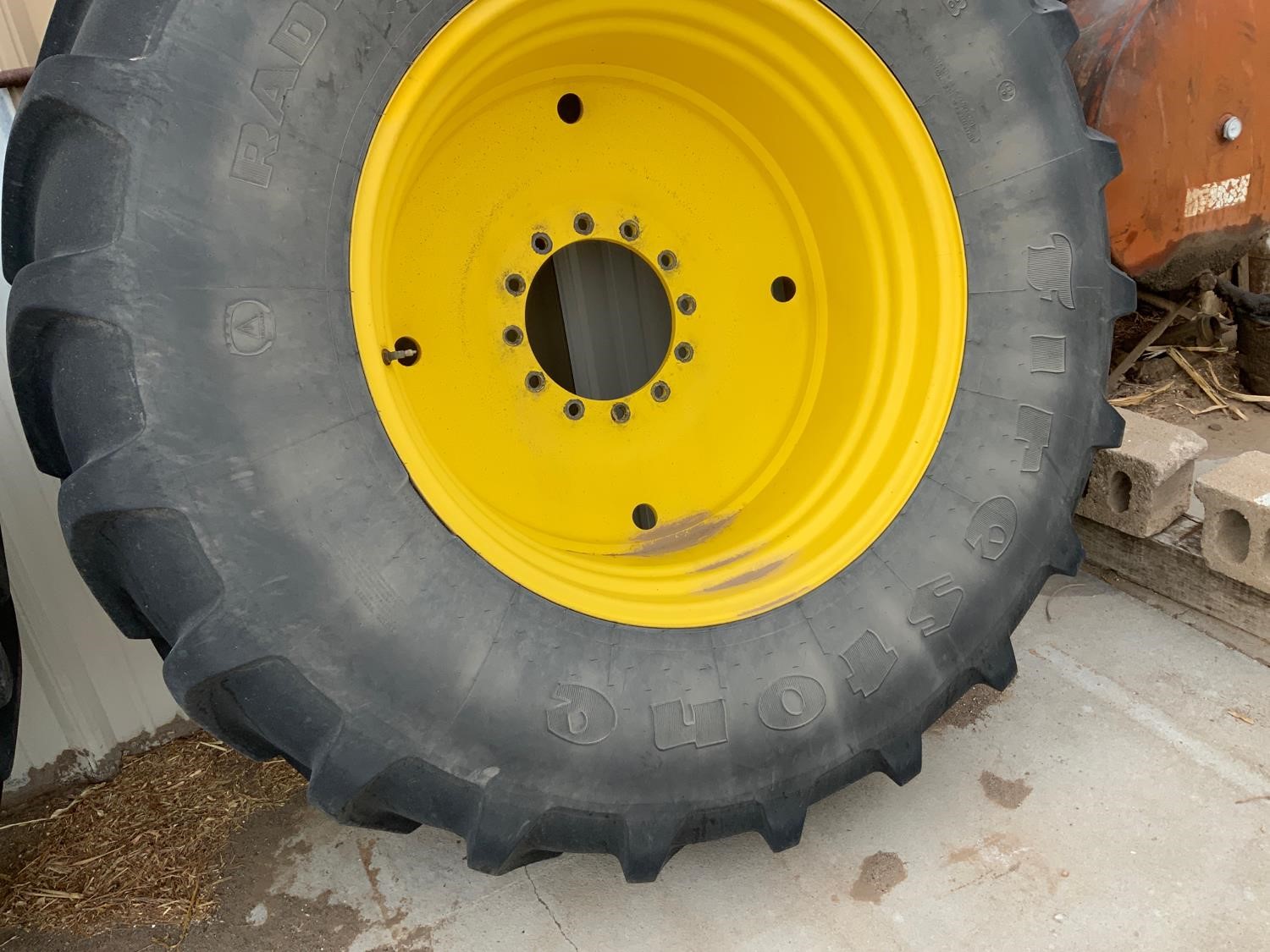 2017 John Deere Sprayer Rims & 650/65R38 Tires BigIron Auctions