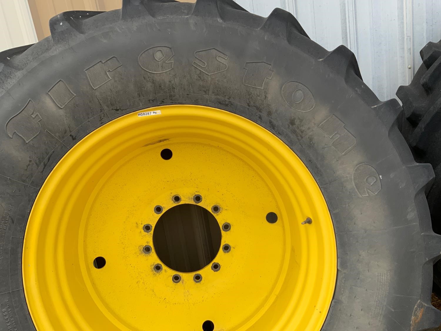 2017 John Deere Sprayer Rims & 650/65R38 Tires BigIron Auctions