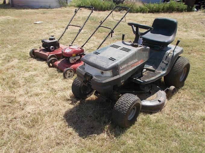 Lawn general best sale riding mower