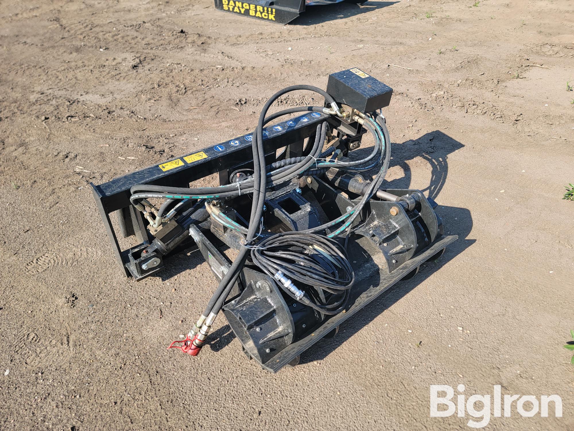 2023 Agrotk SSPOC Pole Clamp Skid Steer Attachment BigIron Auctions