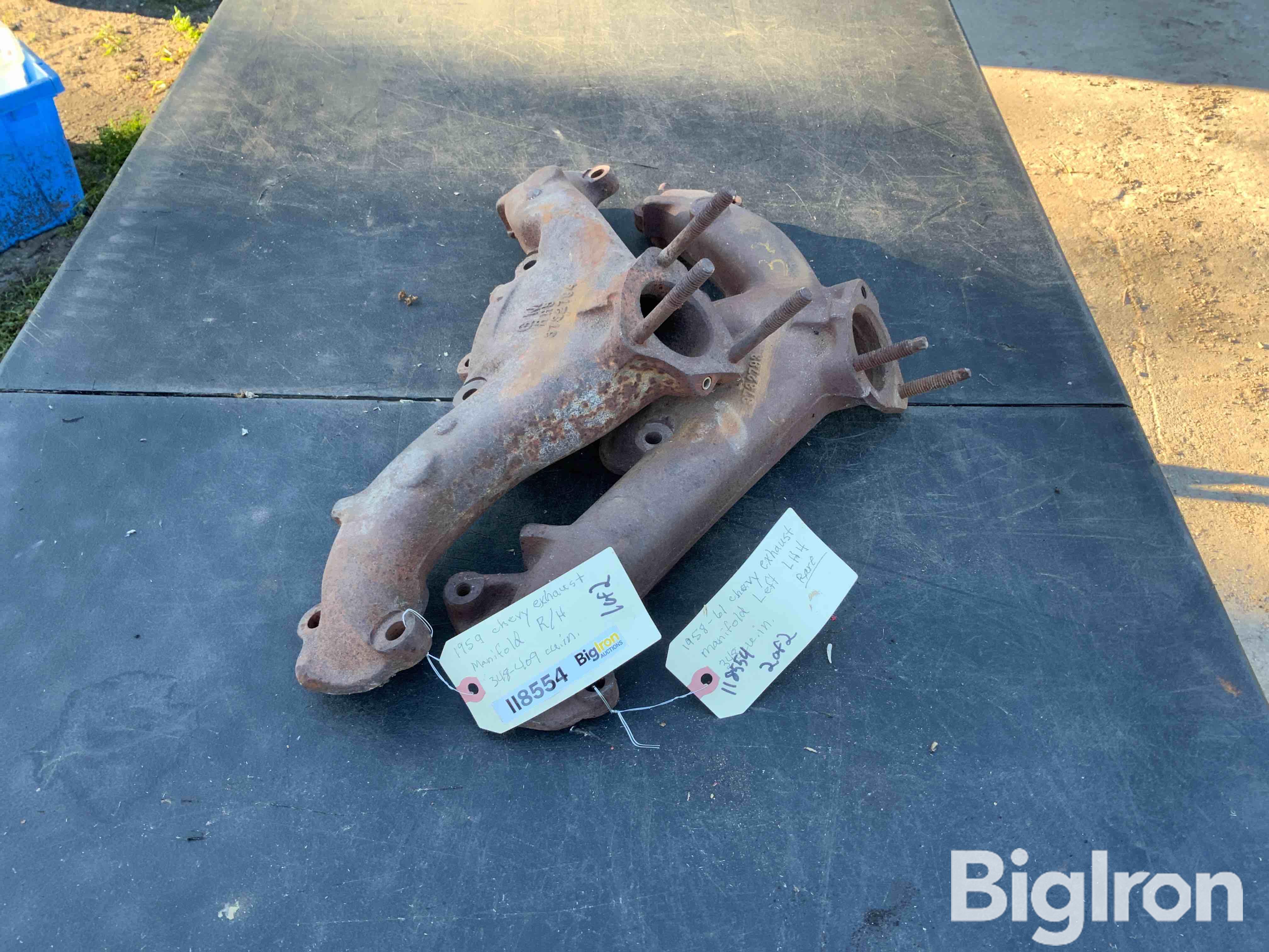 1958-61 Chevrolet Exhaust Manifold BigIron Auctions