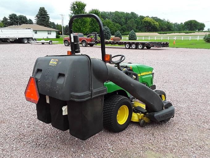 2010 John Deere 2305 HST Compact Lawn Tractor W/Deck And Bagger BigIron ...