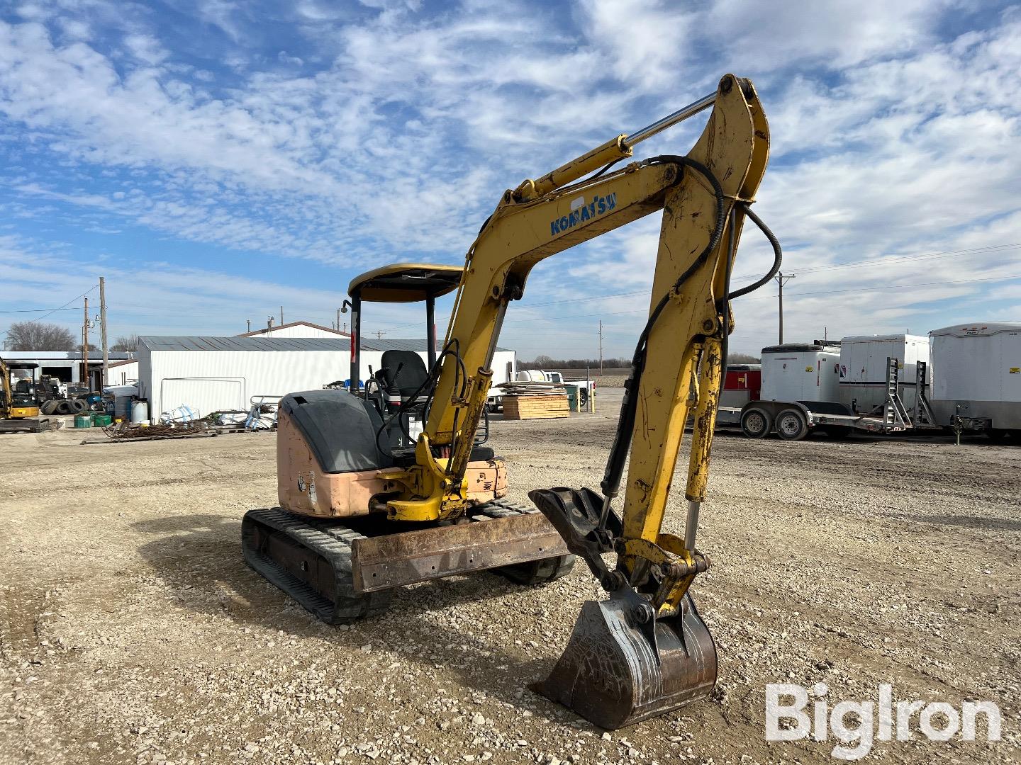 2004 Komatsu PC50MR-2 Mini-Excavator BigIron Auctions