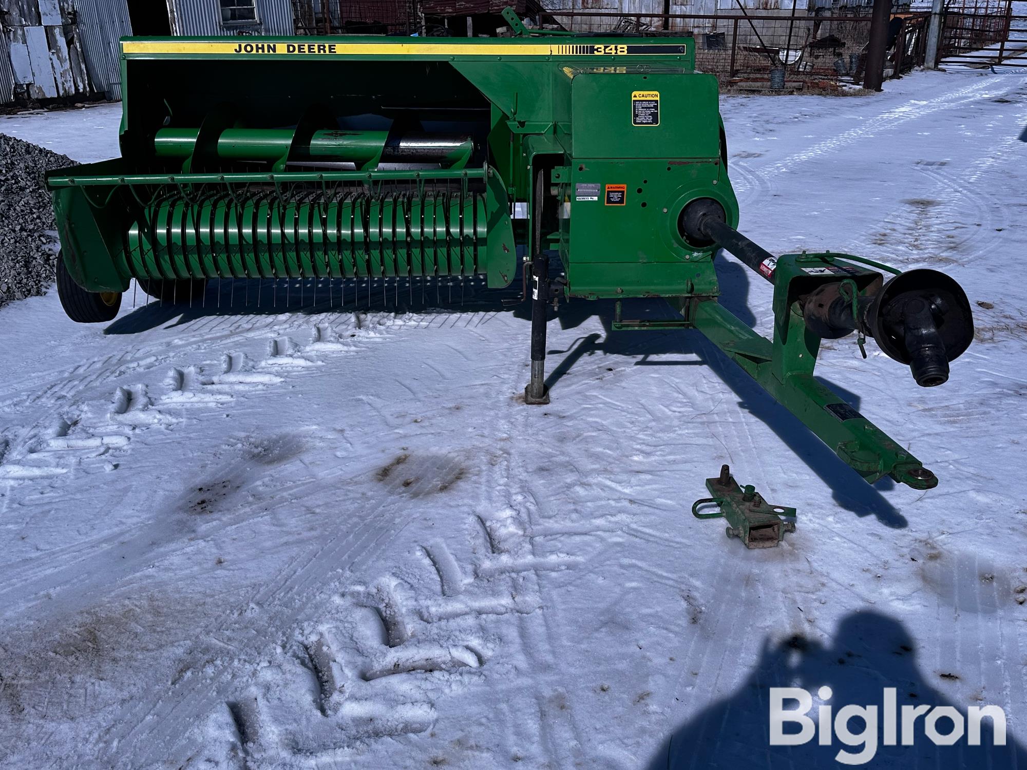 John Deere 348 Baler Bigiron Auctions 4565