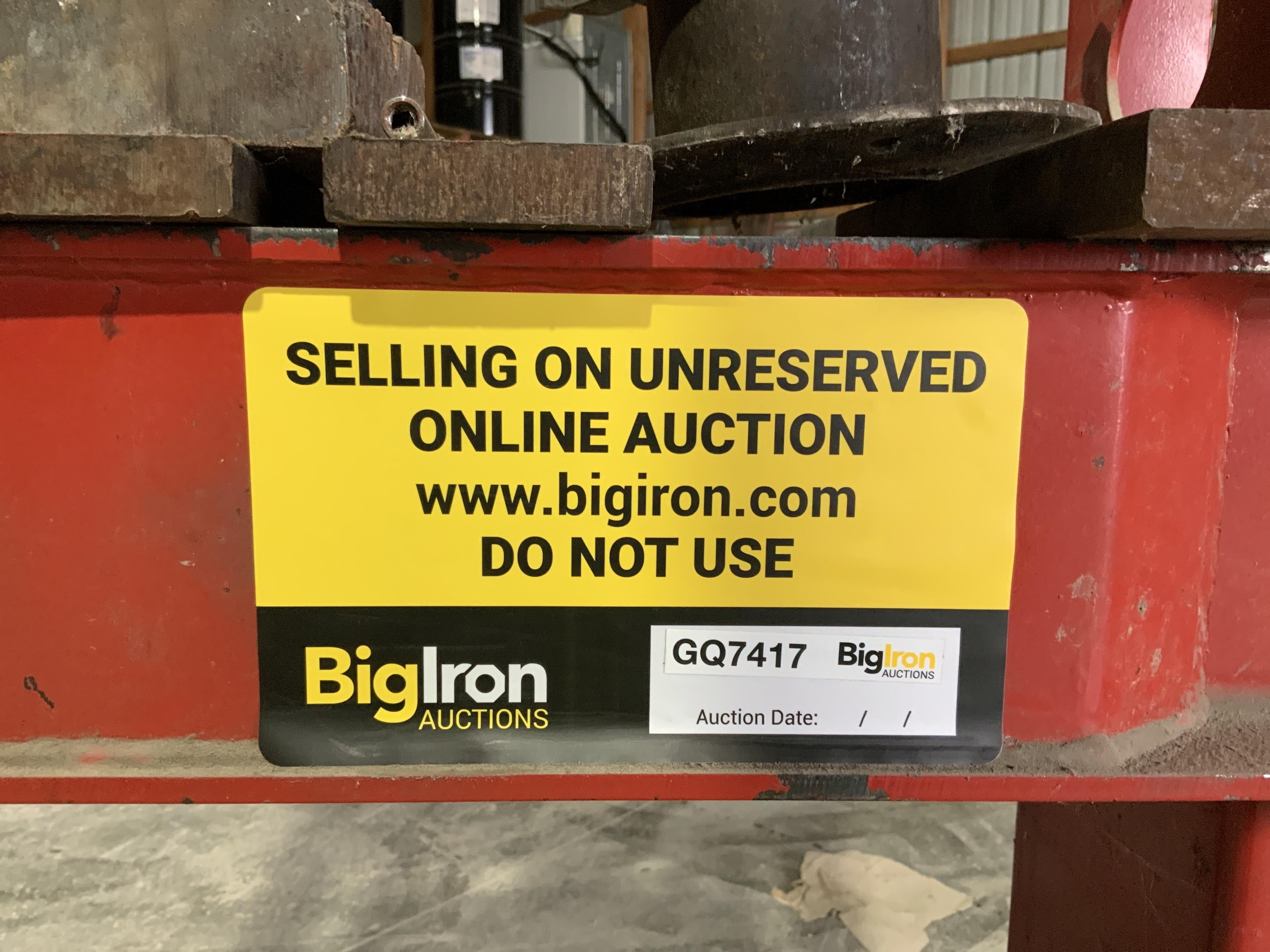 Sunex 5220 20 Ton HD Hydraulic Shop Press BigIron Auctions